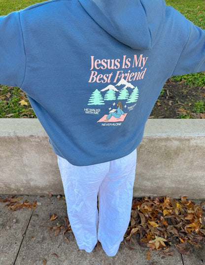 Jesus Is My Best Friend Unisex Hoodie - A-1 Thread Vault