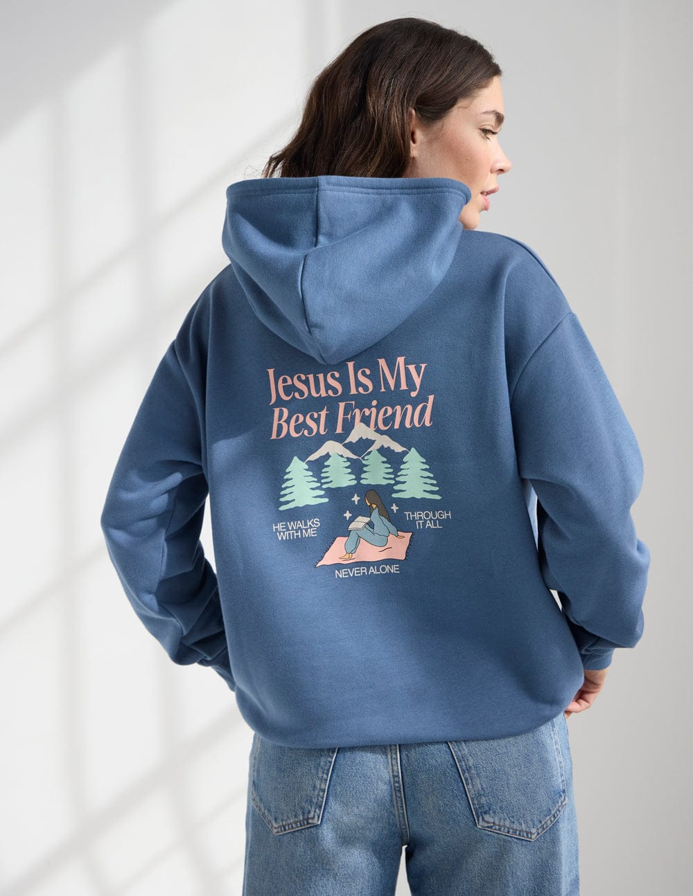 Jesus Is My Best Friend Unisex Hoodie - A-1 Thread Vault