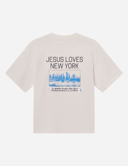 Jesus Loves New York Heavyweight Tee - A-1 Thread Vault