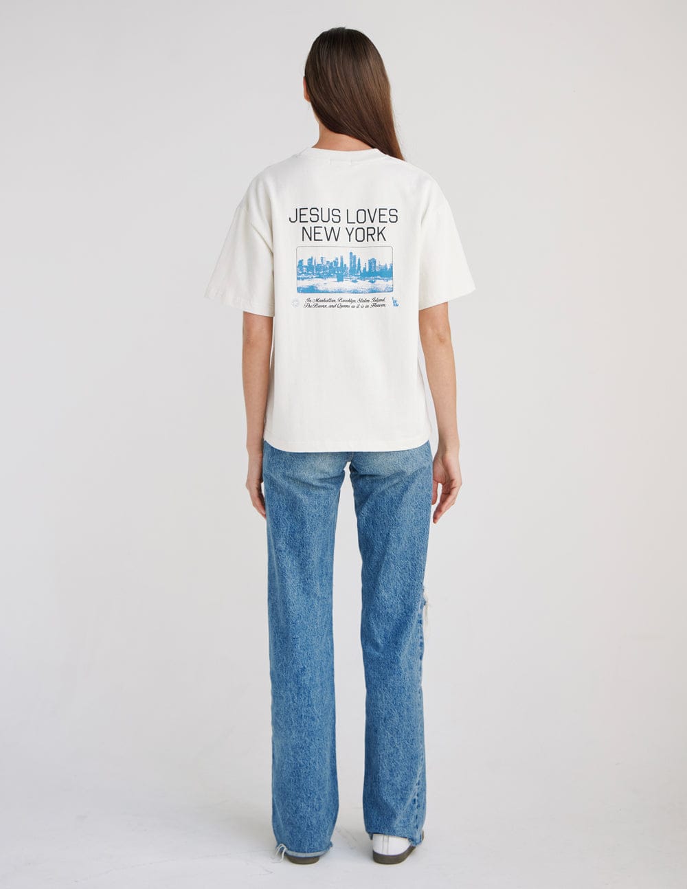 Jesus Loves New York Heavyweight Tee - A-1 Thread Vault