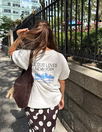 Jesus Loves New York Heavyweight Tee - A-1 Thread Vault