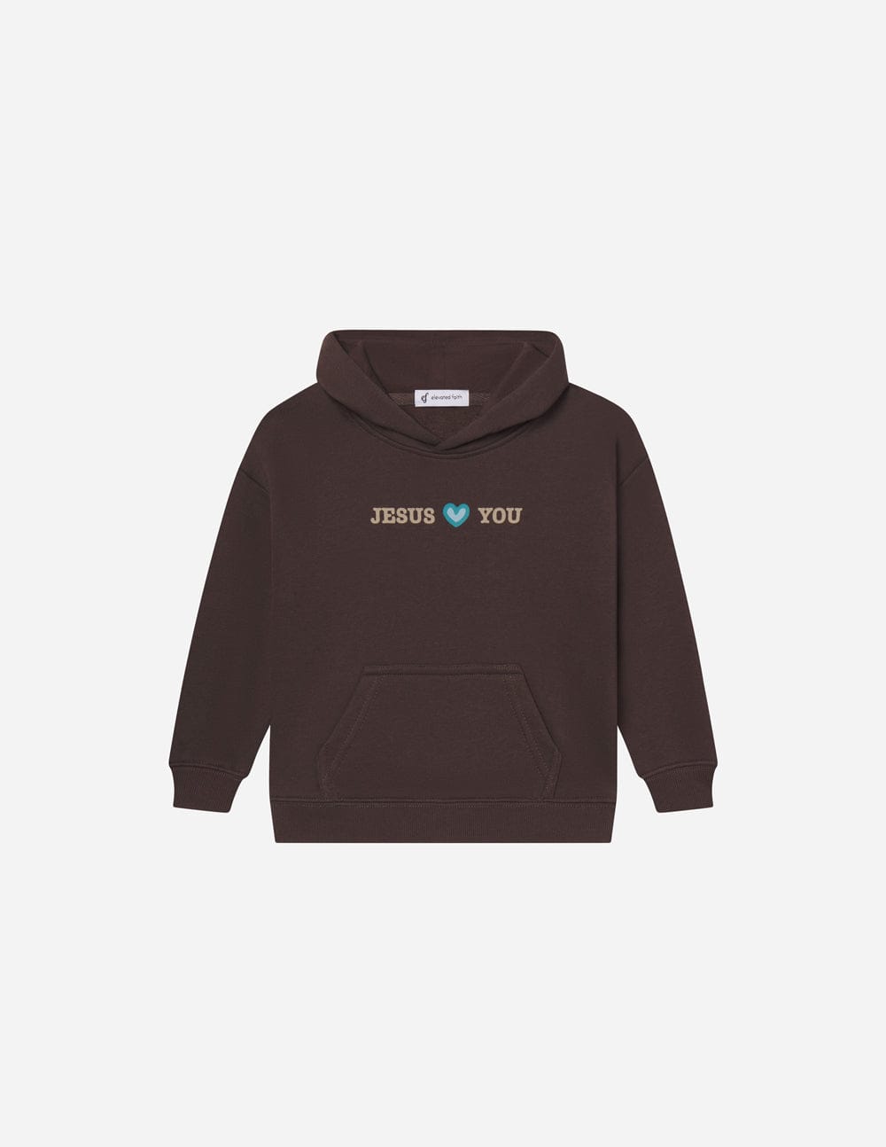 Jesus Loves You Kids Hoodie - A-1 Thread Vault