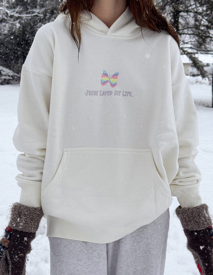 Jesus Saved My Life Unisex Hoodie - A-1 Thread Vault