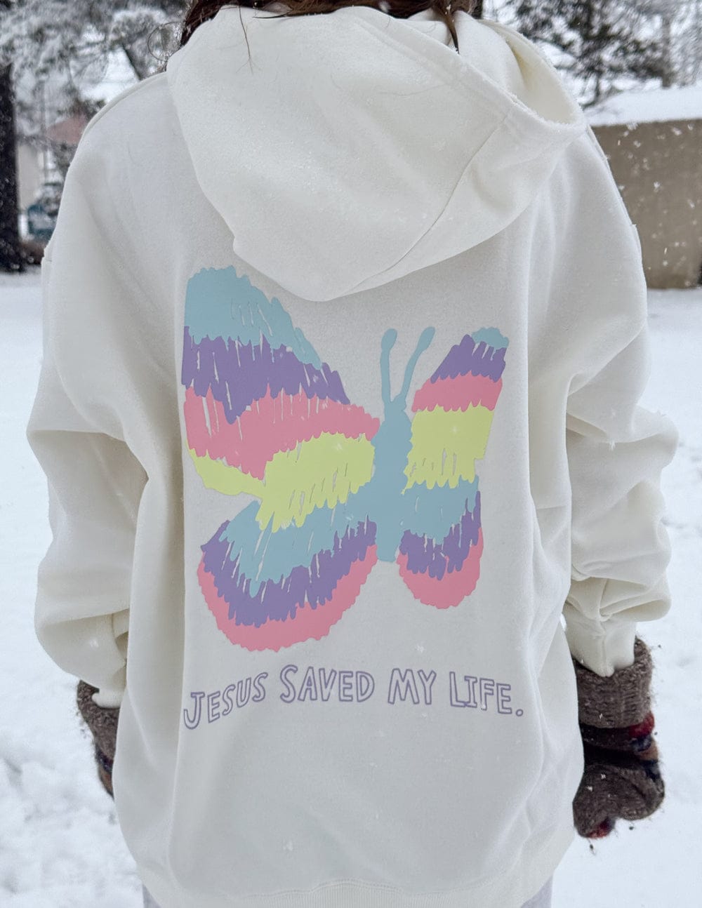 Jesus Saved My Life Unisex Hoodie - A-1 Thread Vault