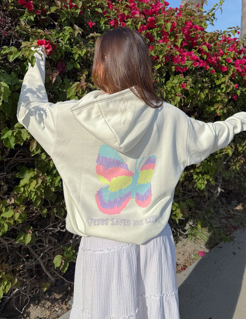 Jesus Saved My Life Unisex Hoodie - A-1 Thread Vault