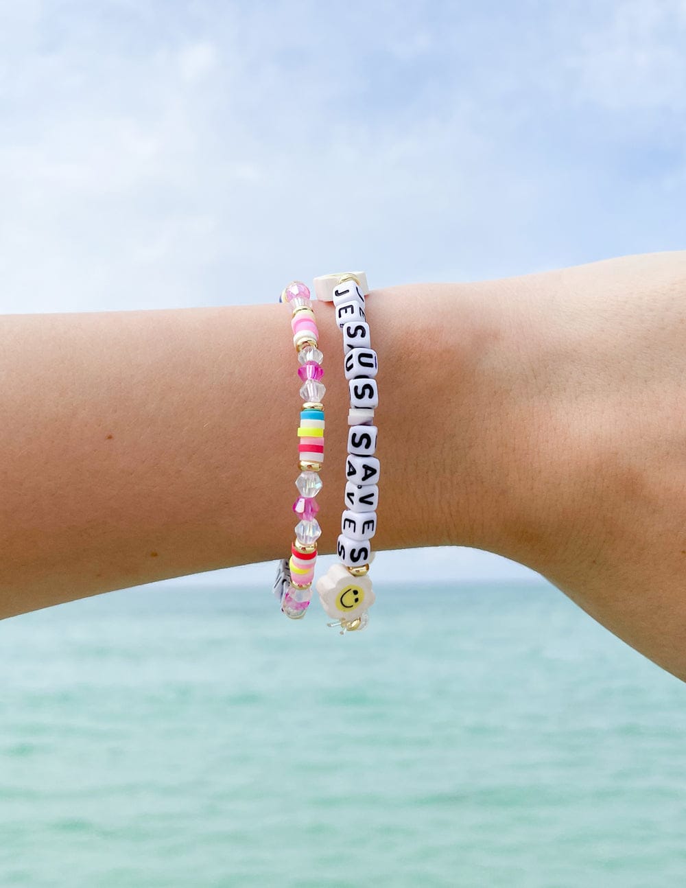 Jesus Saves Letter Bracelet - A-1 Thread Vault