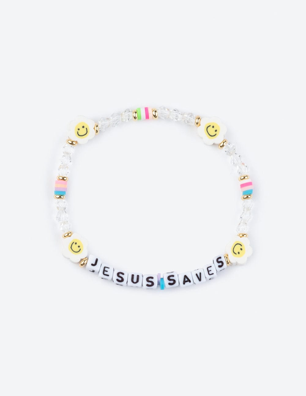 Jesus Saves Letter Bracelet - A-1 Thread Vault