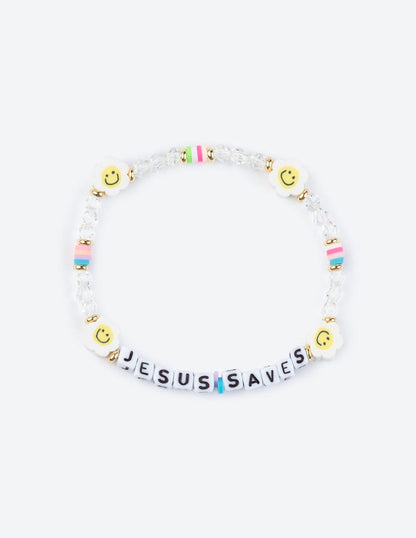 Jesus Saves Letter Bracelet - A-1 Thread Vault