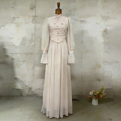 Jewel Embellished Maxi Dress (MS393) - A-1 Thread Vault