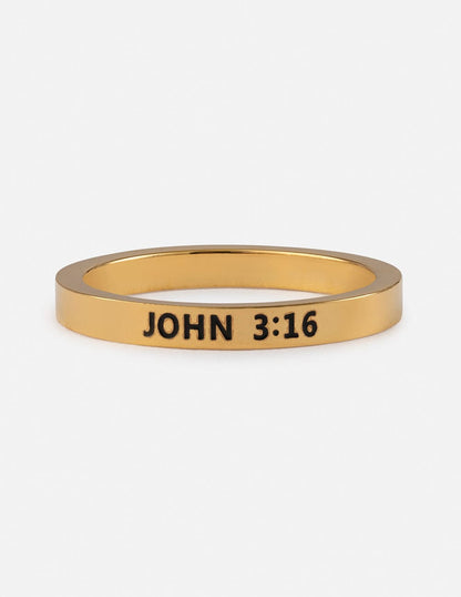 John 3:16 Ring - A-1 Thread Vault