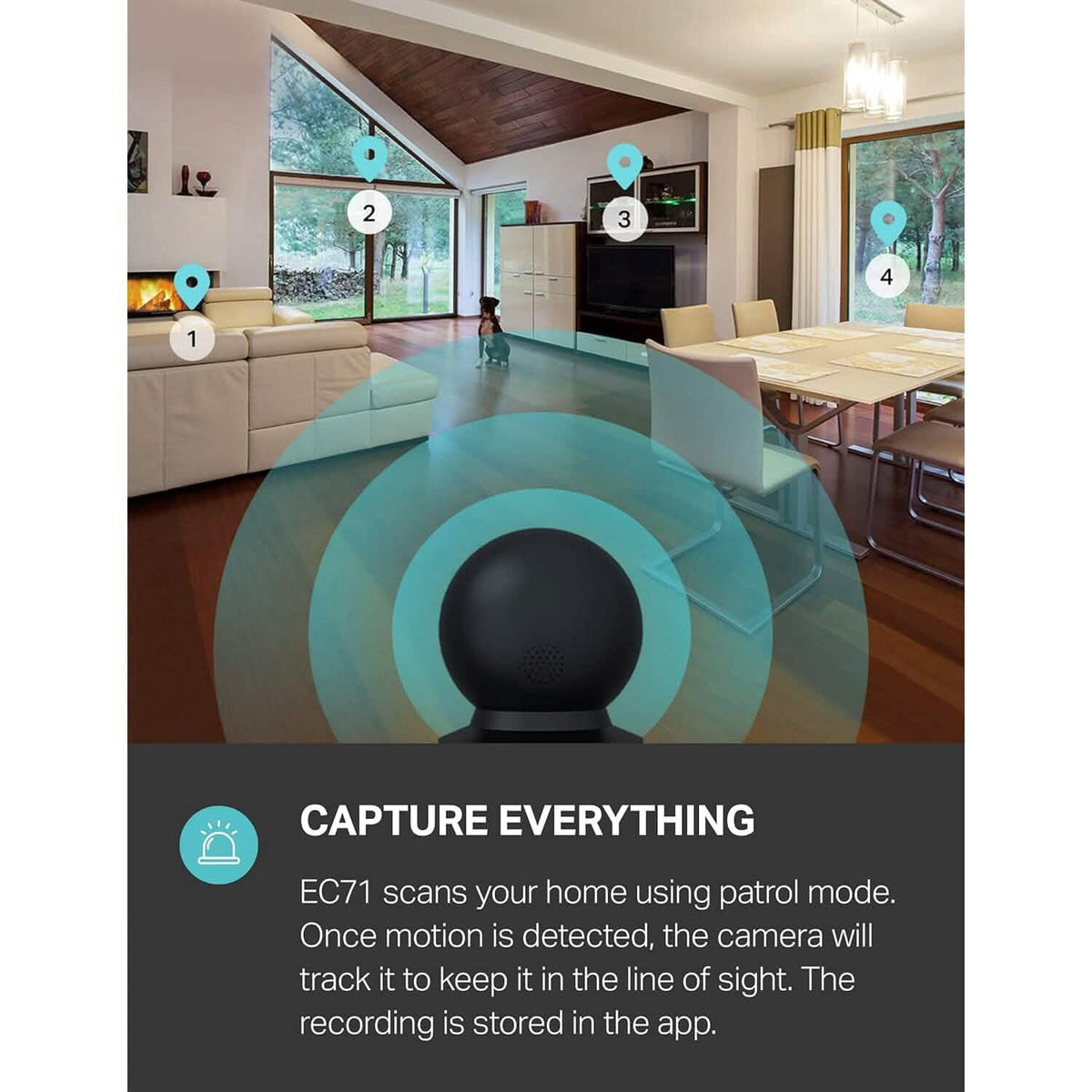Kasa Smart 2023 New Indoor Pan-Tilt Security Camera (Refurbished) - A-1 Thread Vault