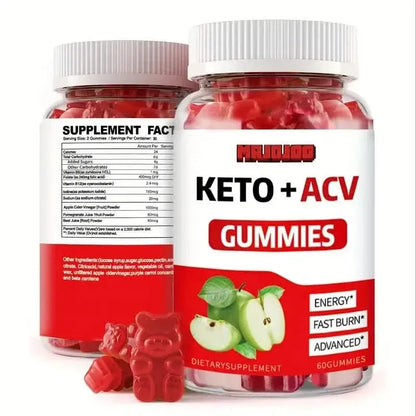 KETO +ACV Gummies Apple Cider Vinegar & B12 - A-1 Thread Vault