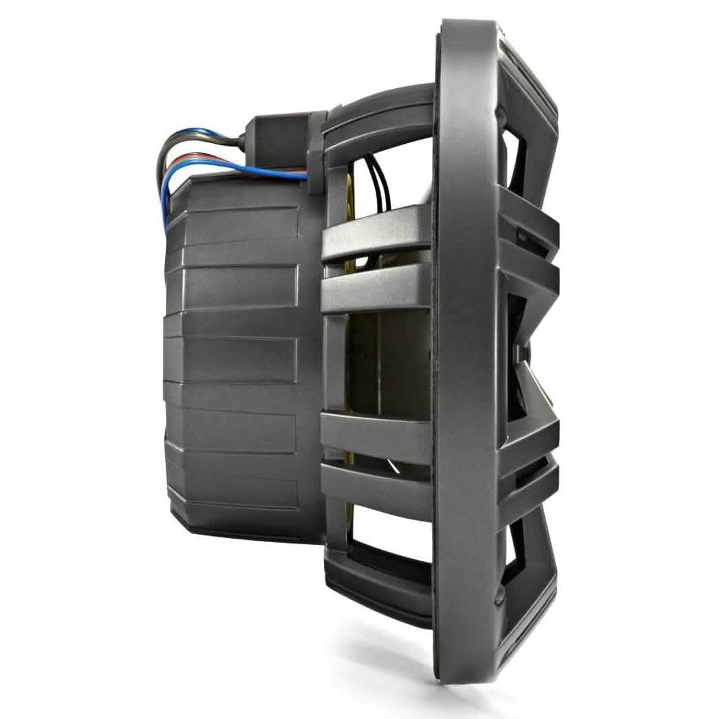 KICKER Pair 45KM84L 8" 600 Watt Marine Boat Waterproof Speakers w/LED's KM8 (Refurbished) - A-1 Thread Vault