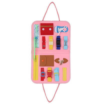 Kids Busy Board Sensory Activity Board Preschool Learning Toys - A-1 Thread Vault