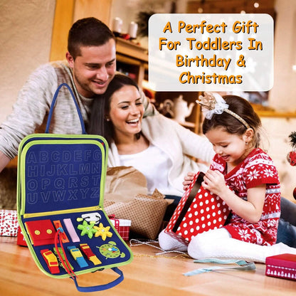 Kids Busy Board Sensory Activity Board Preschool Learning Toys - A-1 Thread Vault