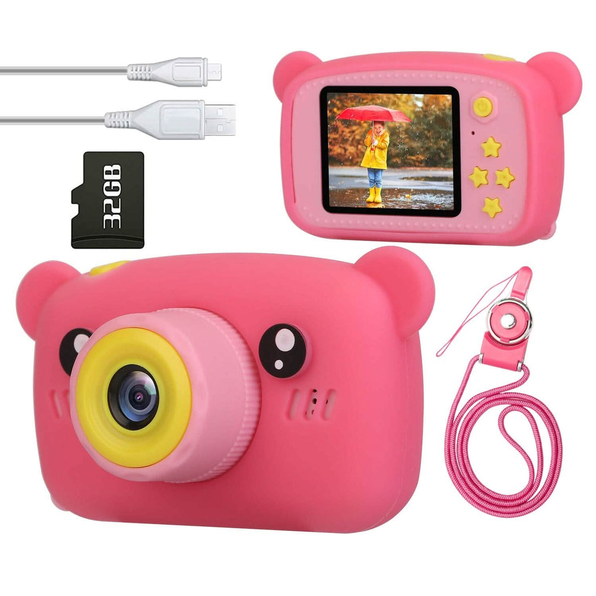 Kids Digital Camera with 2" Screen 4x Digital Zoom - A-1 Thread Vault