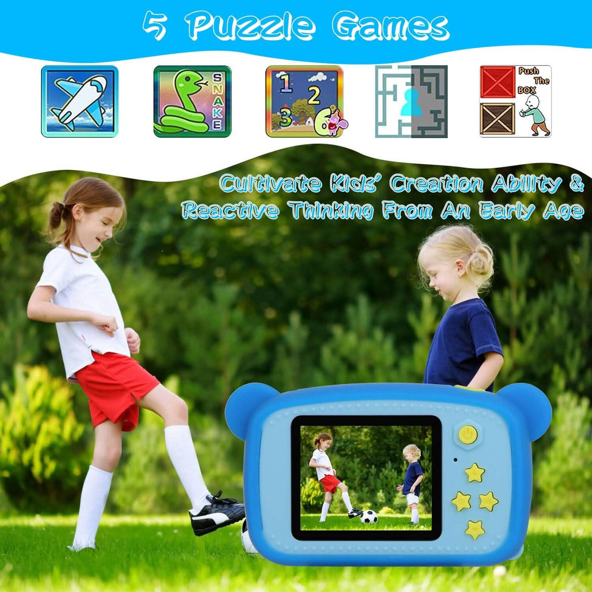 Kids Digital Camera with 2" Screen 4x Digital Zoom - A-1 Thread Vault