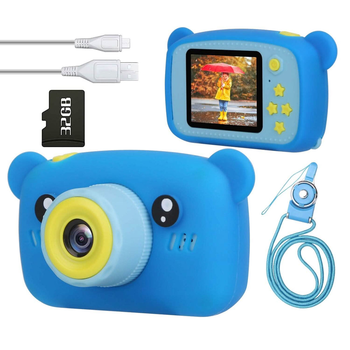 Kids Digital Camera with 2" Screen 4x Digital Zoom - A-1 Thread Vault