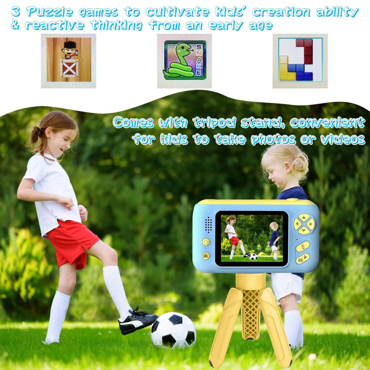 Kids Digital Camera with Flip Lens - A-1 Thread Vault