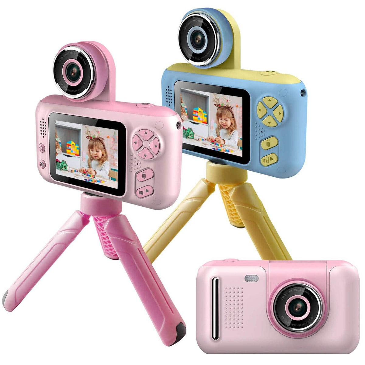 Kids Digital Camera with Flip Lens - A-1 Thread Vault