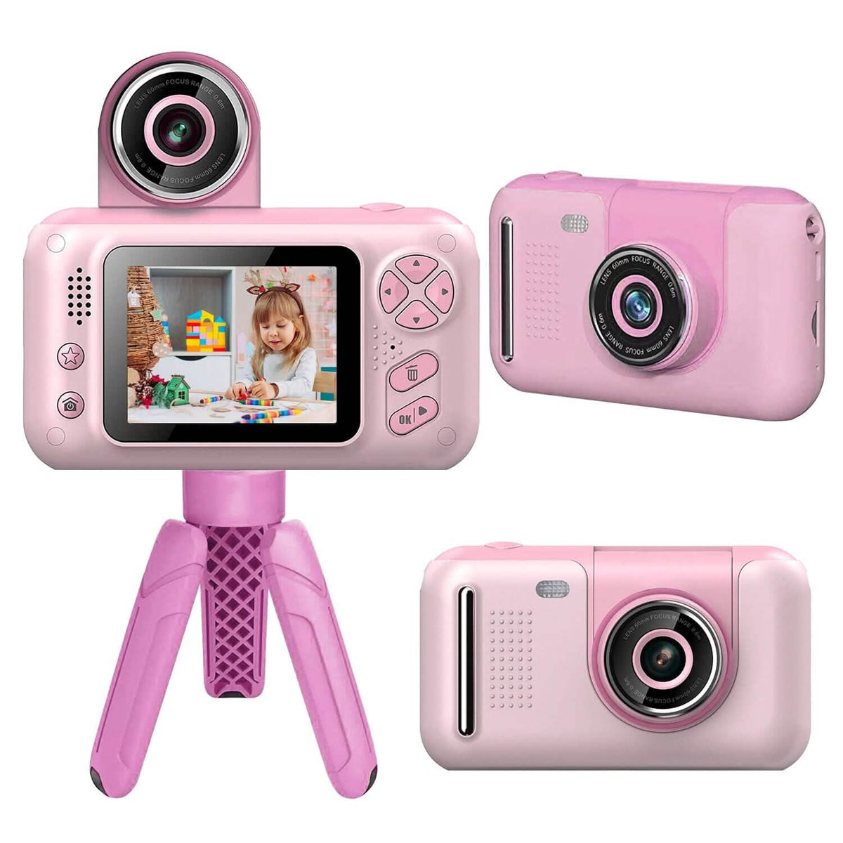 Kids Digital Camera with Flip Lens - A-1 Thread Vault