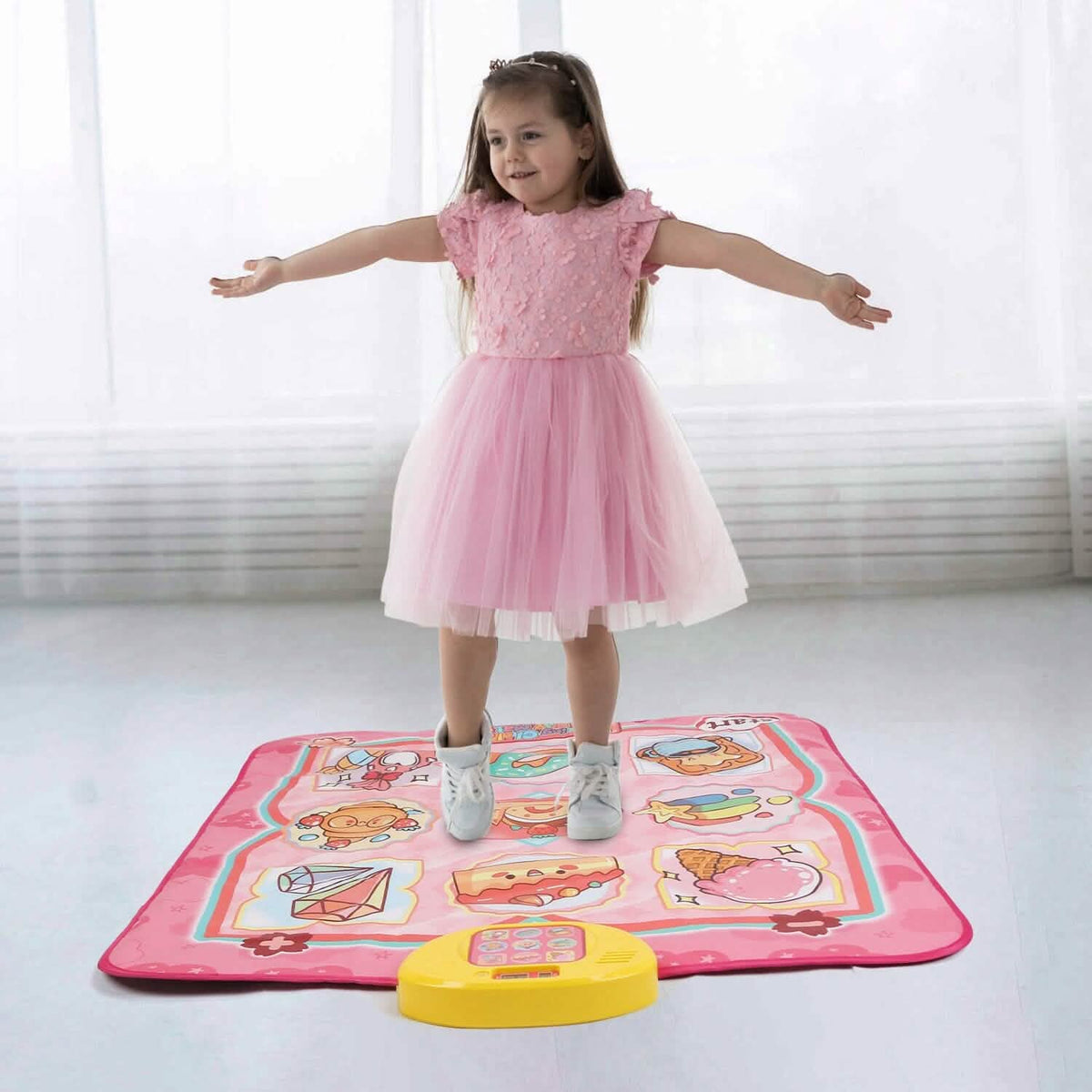 Kids Electronic Music Dance Pad with 6 Modes - A-1 Thread Vault
