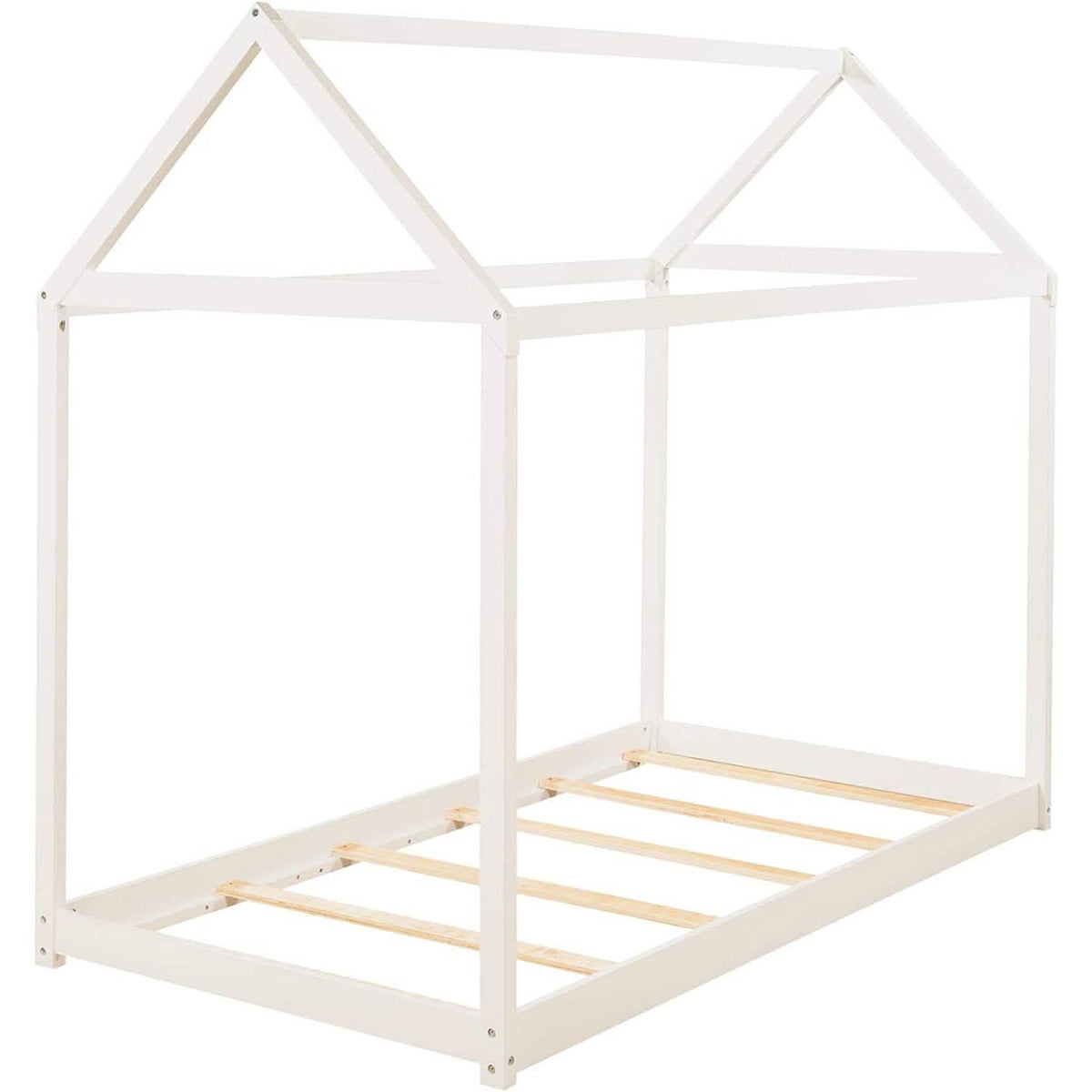 Kids House Bed Frame Twin Floor Bed - A-1 Thread Vault