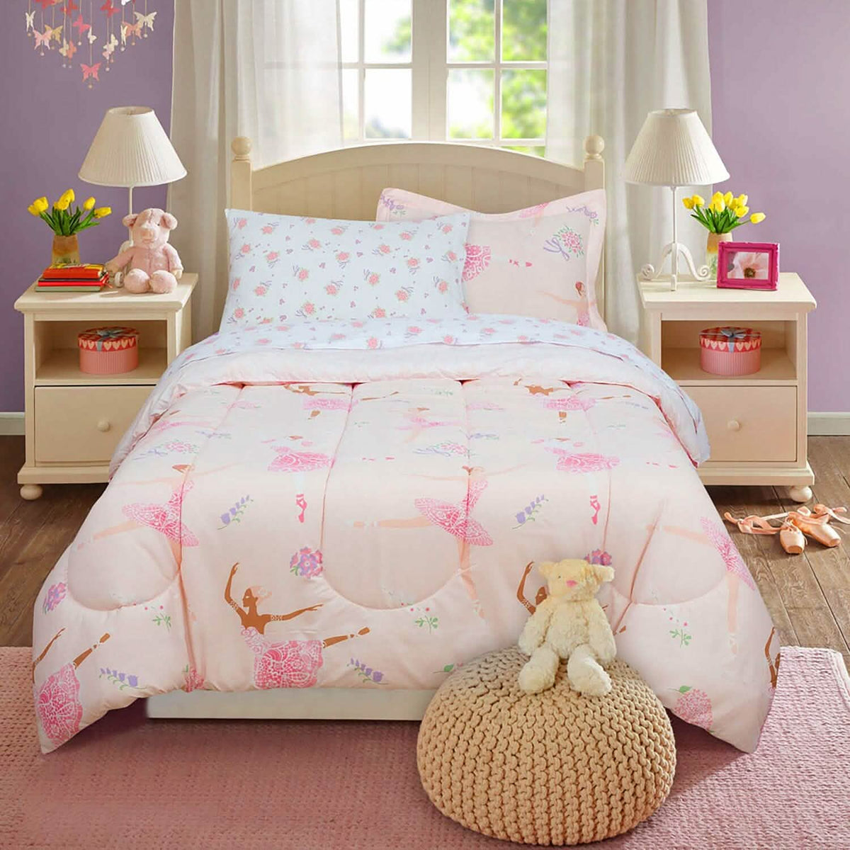 Kidz Mix Dancing Ballerinas Bed in a Bag - A-1 Thread Vault