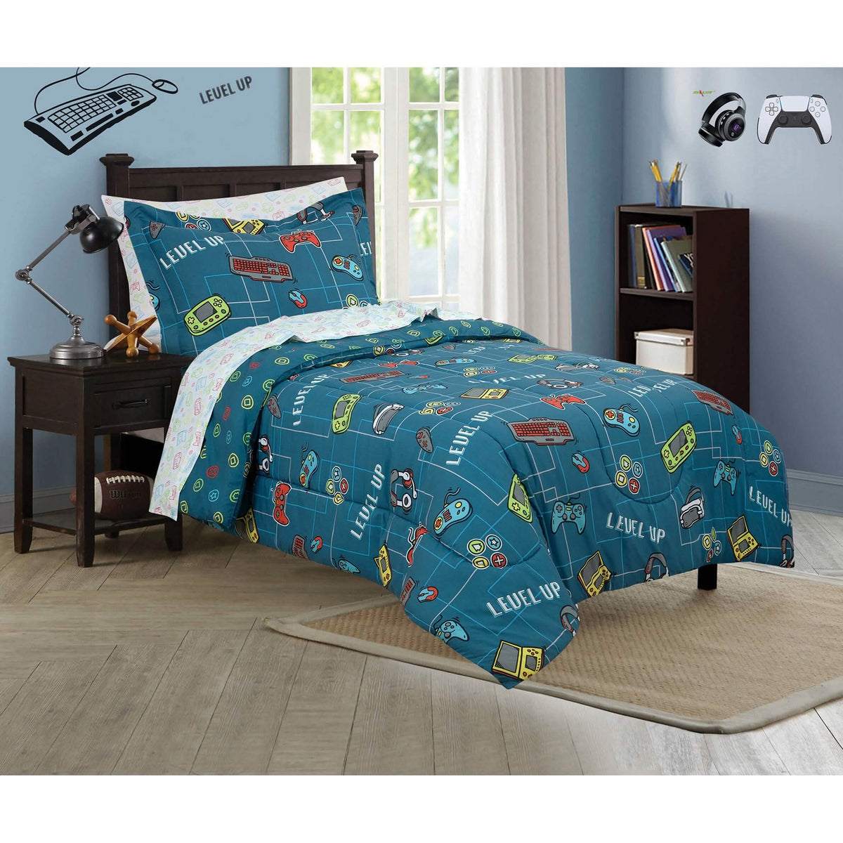 Kidz Mix Level Up Glow In The-Dark Bed In A Bag - A-1 Thread Vault
