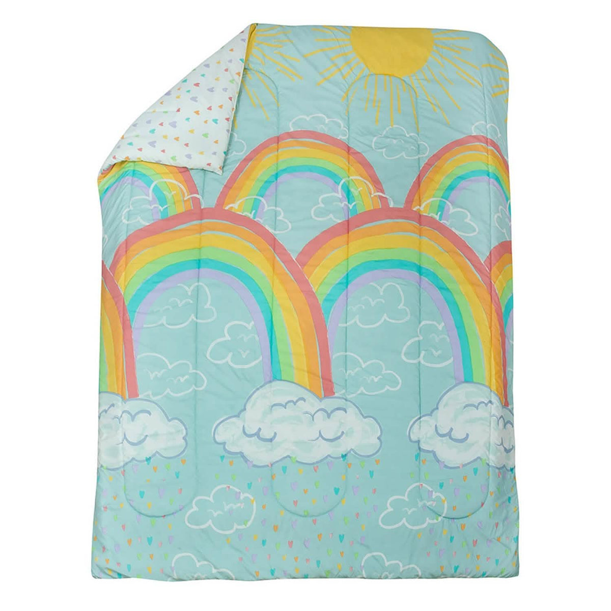 Kidz Mix Rainbow Clouds Bed in a Bag - A-1 Thread Vault
