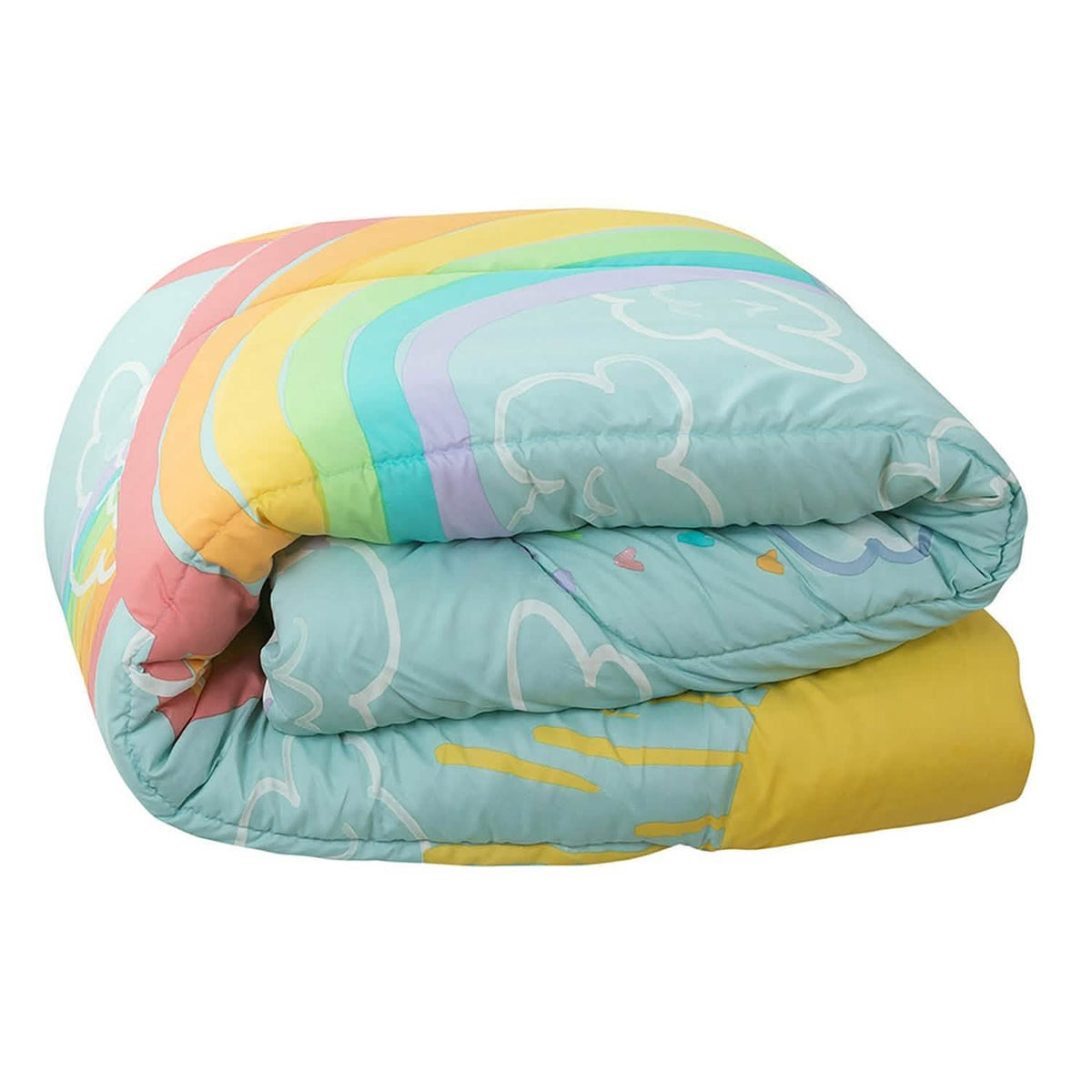 Kidz Mix Rainbow Clouds Bed in a Bag - A-1 Thread Vault