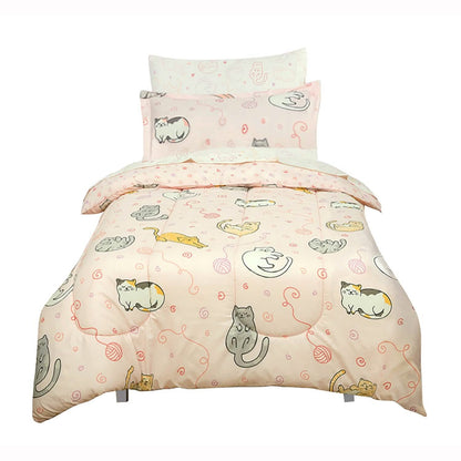 Kidz Mix Sleepy Cats Bed in a Bag - A-1 Thread Vault