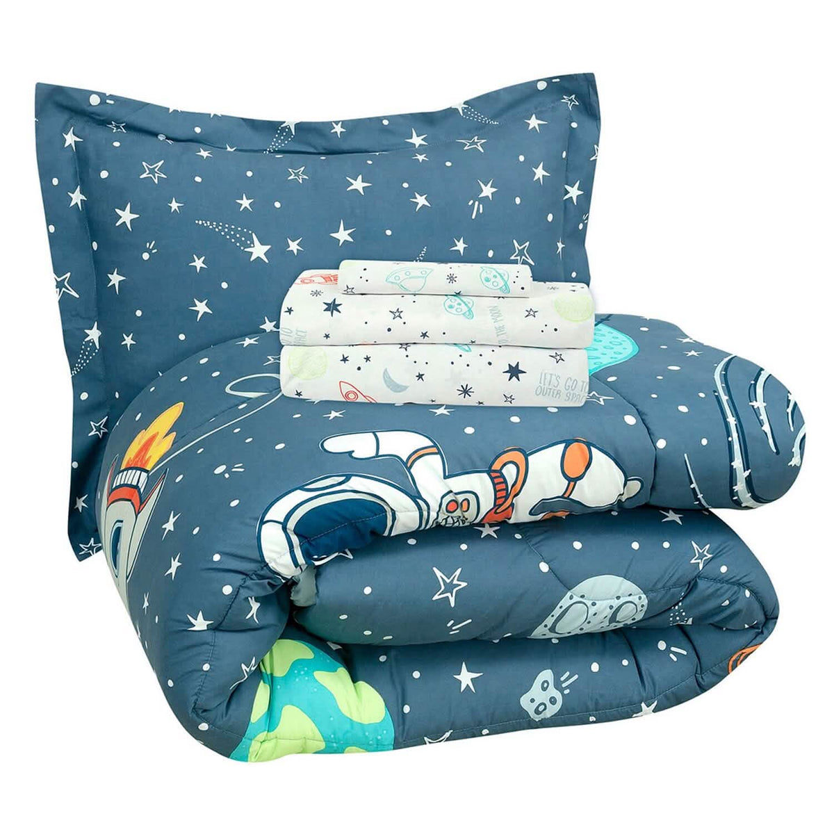 Kidz Mix Space Explorer Bed in a Bag - A-1 Thread Vault