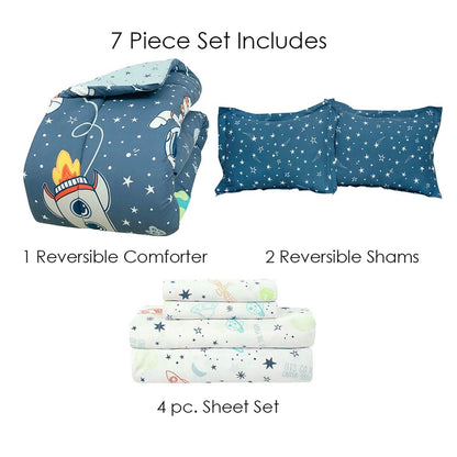 Kidz Mix Space Explorer Bed in a Bag - A-1 Thread Vault