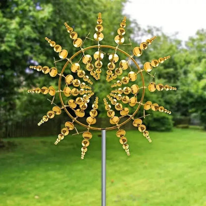 Kinetic Wind Sculptures & Spinners 3D Wind Spinner Wind Powered Wind Art - A-1 Thread Vault