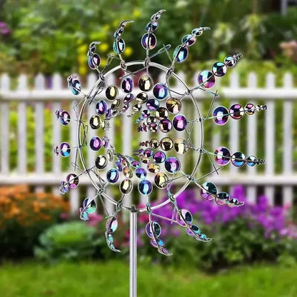 Kinetic Wind Sculptures & Spinners 3D Wind Spinner Wind Powered Wind Art - A-1 Thread Vault