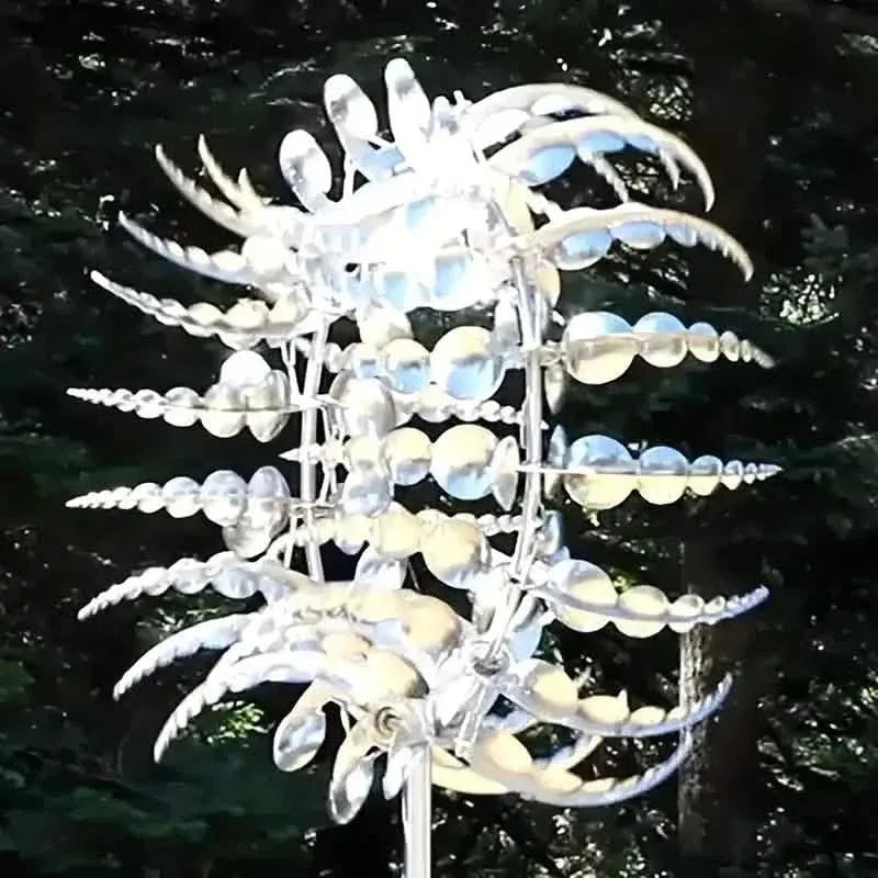 Kinetic Wind Sculptures & Spinners 3D Wind Spinner Wind Powered Wind Art - A-1 Thread Vault