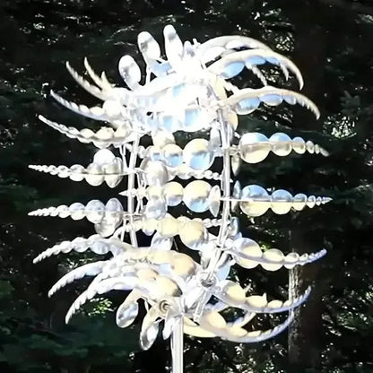 Kinetic Wind Sculptures & Spinners 3D Wind Spinner Wind Powered Wind Art - A-1 Thread Vault