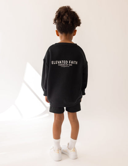 Kingdom Club Black Kids Crewneck - A-1 Thread Vault