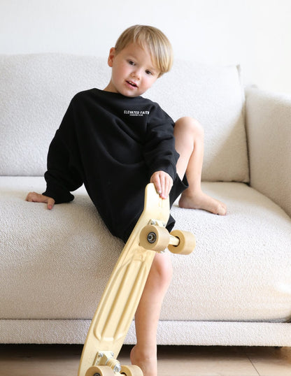 Kingdom Club Black Kids Crewneck - A-1 Thread Vault
