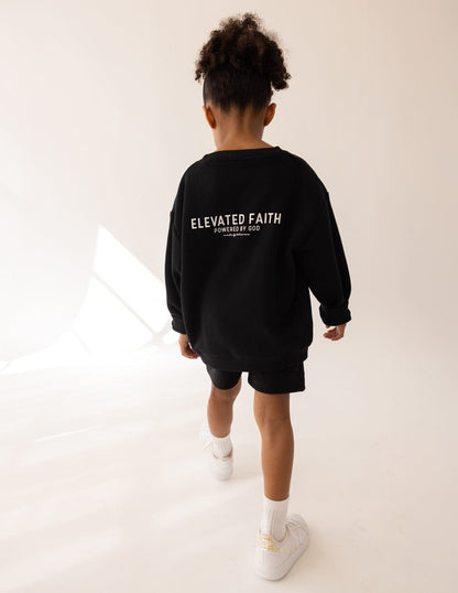 Kingdom Club Black Kids Crewneck - A-1 Thread Vault