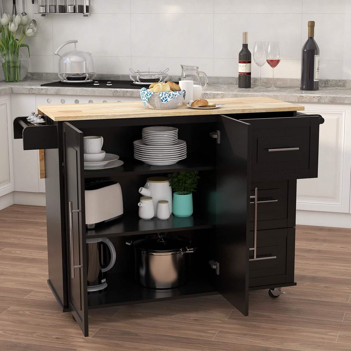 Kitchen Carts on Wheels - A-1 Thread Vault