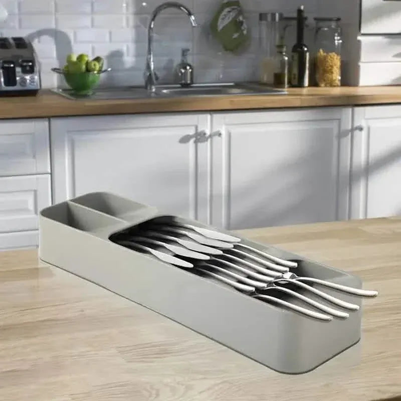 Kitchen Tableware Drawer Spoon Storage Box - A-1 Thread Vault