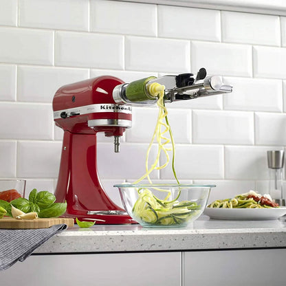 KitchenAid 7 Blade Spiralizer Plus with Peel, Core and Slice - A-1 Thread Vault