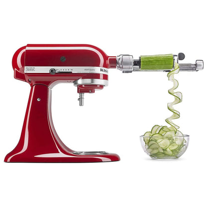 KitchenAid 7 Blade Spiralizer Plus with Peel, Core and Slice - A-1 Thread Vault