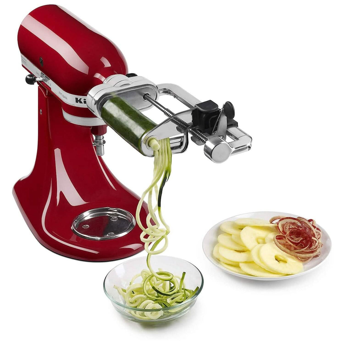 KitchenAid 7 Blade Spiralizer Plus with Peel, Core and Slice - A-1 Thread Vault