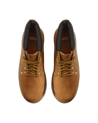 Kiwi Premium Wheat Nubuck 6" Water Resistant Work Boots [61100]