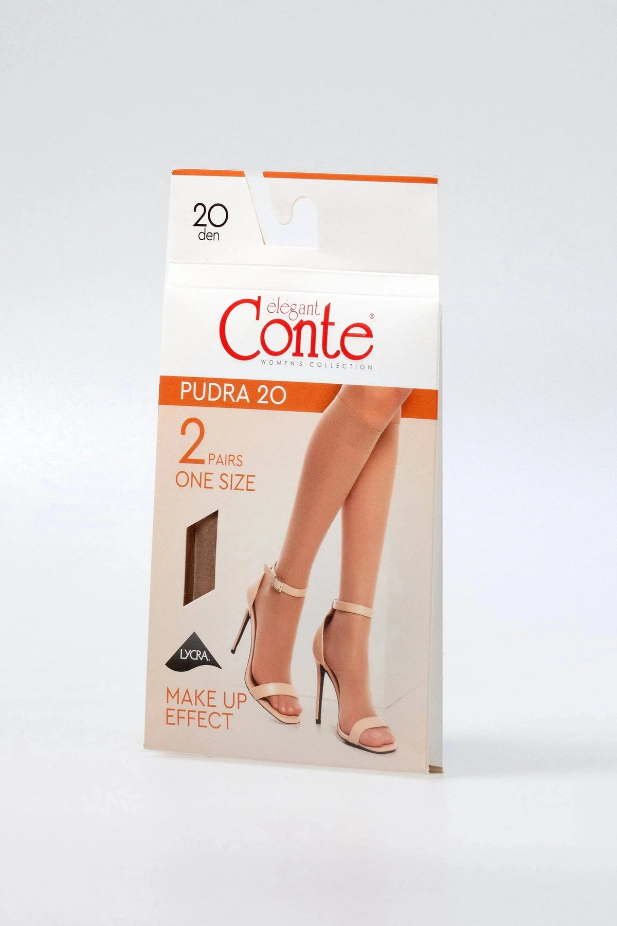 Knee Highs Conte Pudra 20 Den (2 pairs) - A-1 Thread Vault