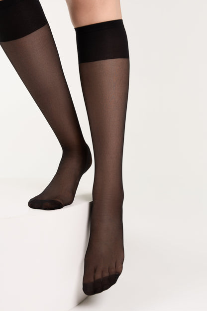 Knee Highs Conte Solo 20 Den (2 pairs) - A-1 Thread Vault
