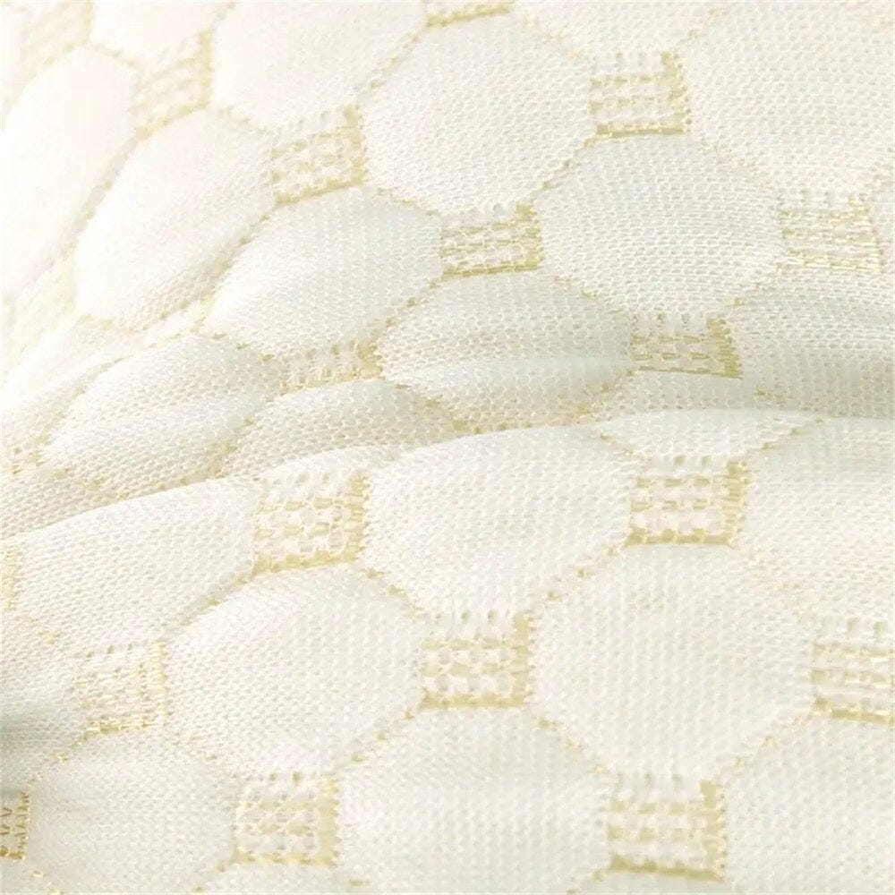 Knitted Antibacterial Cotton Massage Neck Pillow with Removable Cover - A-1 Thread Vault